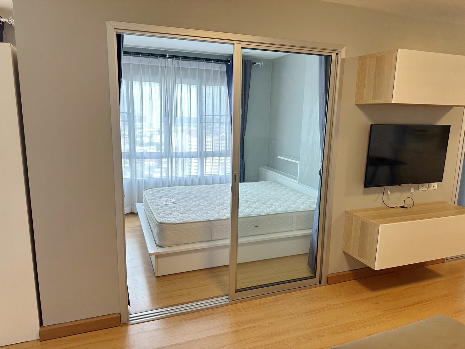 ให้เช่า เดอะทรัสต์ พระราม 3 Type 2 Beds room จอดรถ2 คัน