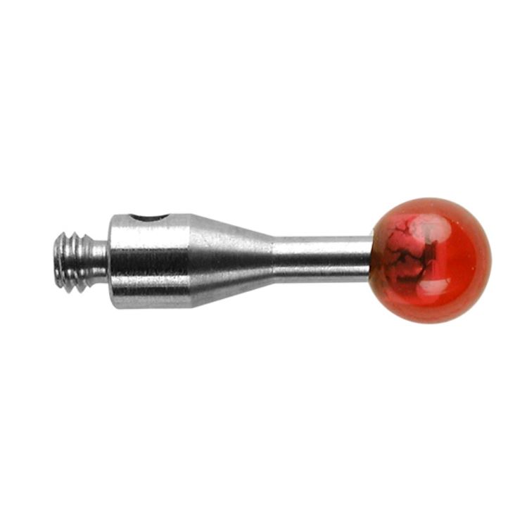หัววัด CMM M2, Ruby ball 4 mm, EWL 10 mm, L 10 mm เสป็คเดียวกับ Renishaw code. A-5000-4154