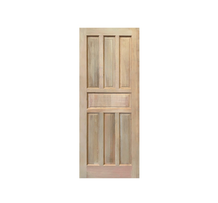 GREATWOOD ประตูปิดผิววีเนียร์ไม้ทุเรียน WDPT8020-7 80x200ซม.
