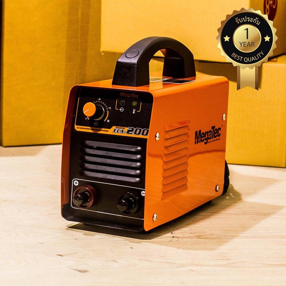 MegaTec ตู้เชื่อม Inverter รุ่น ECA 200 ไฟแรงกว่าตู้เชื่อม 400A