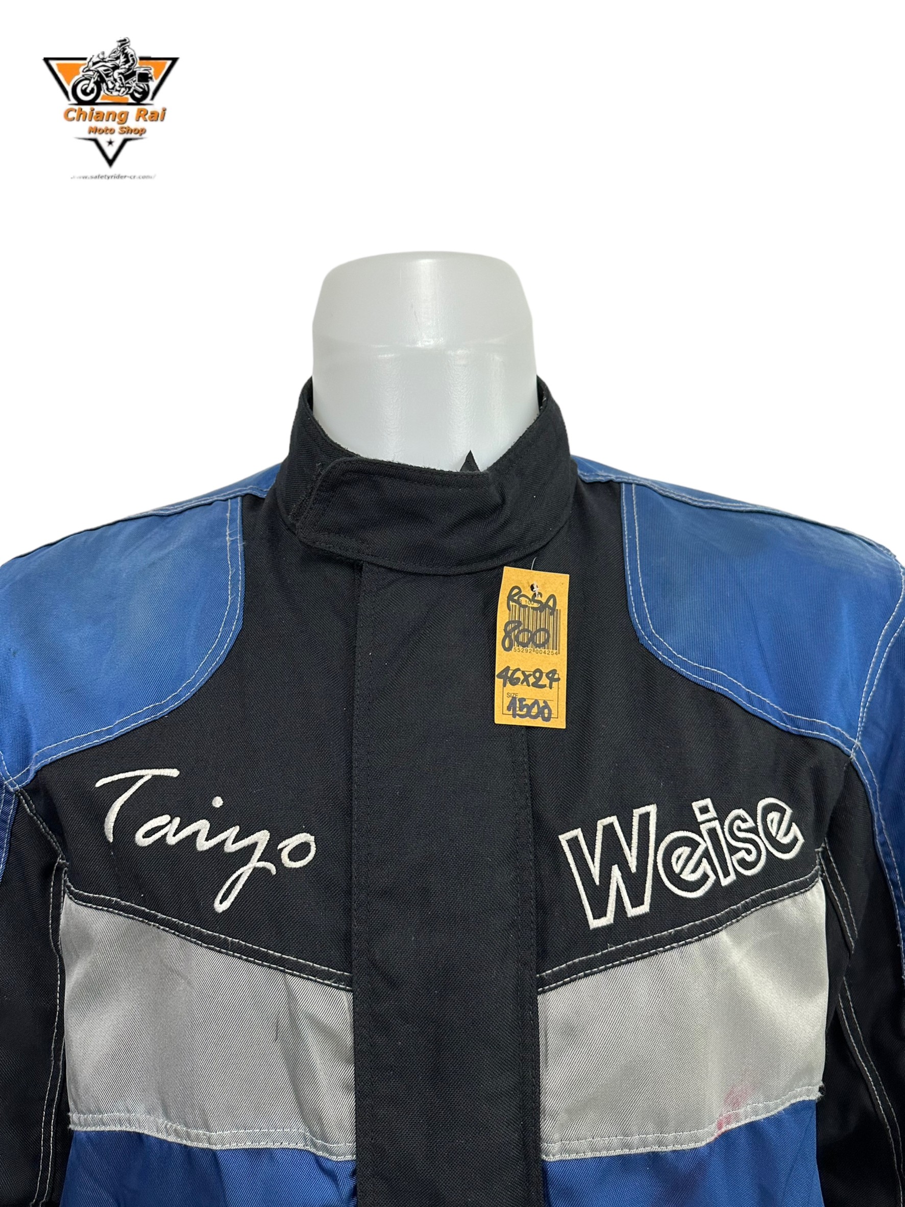 เสื้อขี่มอเตอร์ไซด์( มือสอง) RCSA 800 : อก 46" ยาว 24" (L) weise