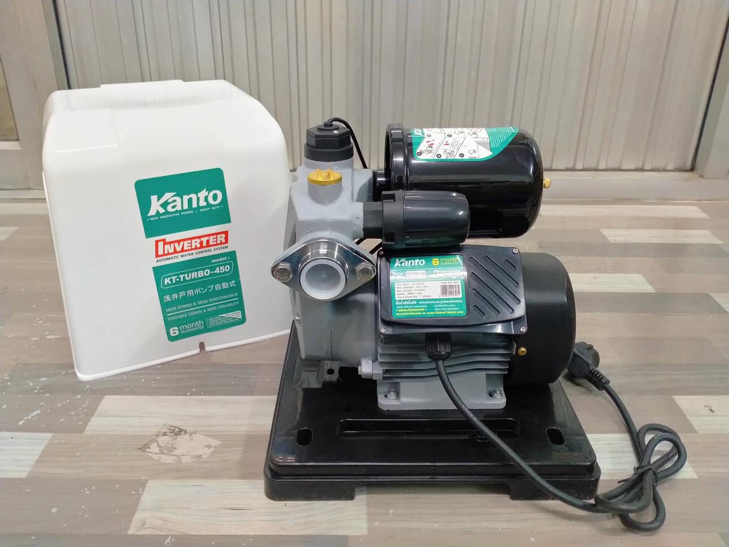 ปั๊มน้ำอัตโนมัติ ยี่ห้อ KANTO รุ่น KT-TURBO-450