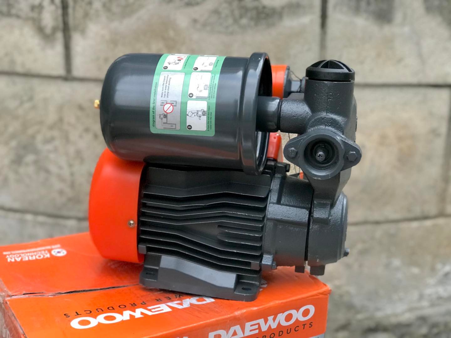 ปั๊มน้ำอัตโนมัติ Daewoo รุ่น DAEAUTO190