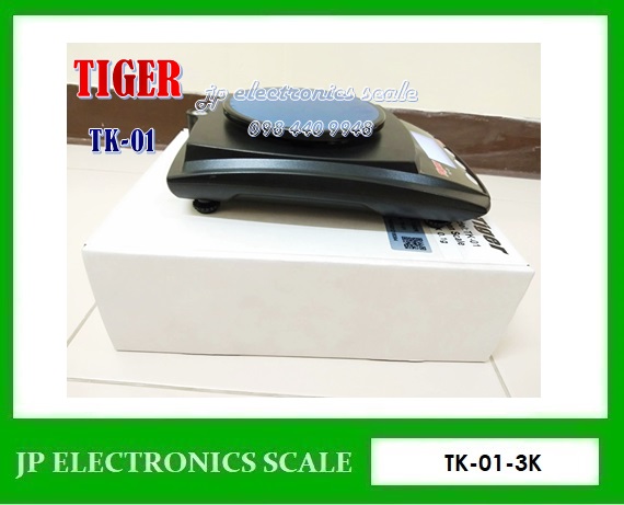 เครื่องชั่งดิจิตอล3000กรัม เครื่องชั่งในครัวเรือน3000กรัม เครื่องชั่งตั้งโต๊ะ3000g เครื่องชั่งน้ำหนักละเอียดสูง3kg ตาชั่ง3000กรัม ความละเอียด0.1g ยี่ห้อ Tiger รุ่น TK-01-3K
