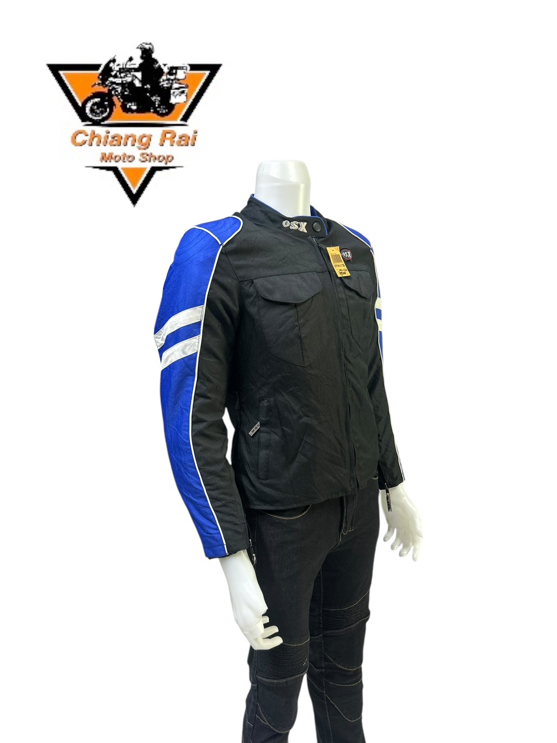 เสื้อขี่มอเตอร์ไซด์( มือสอง) CRSB 072 : อก 40" ยาว 24" (S) **OSX**