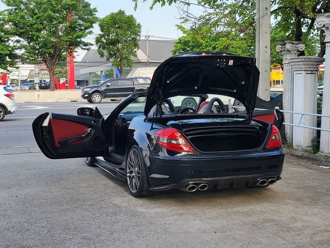MERCEDES-BENZ SLK200 Kompressor Roadster แต่ง SLK55 AMG Style R171 Facelift ปี 2009