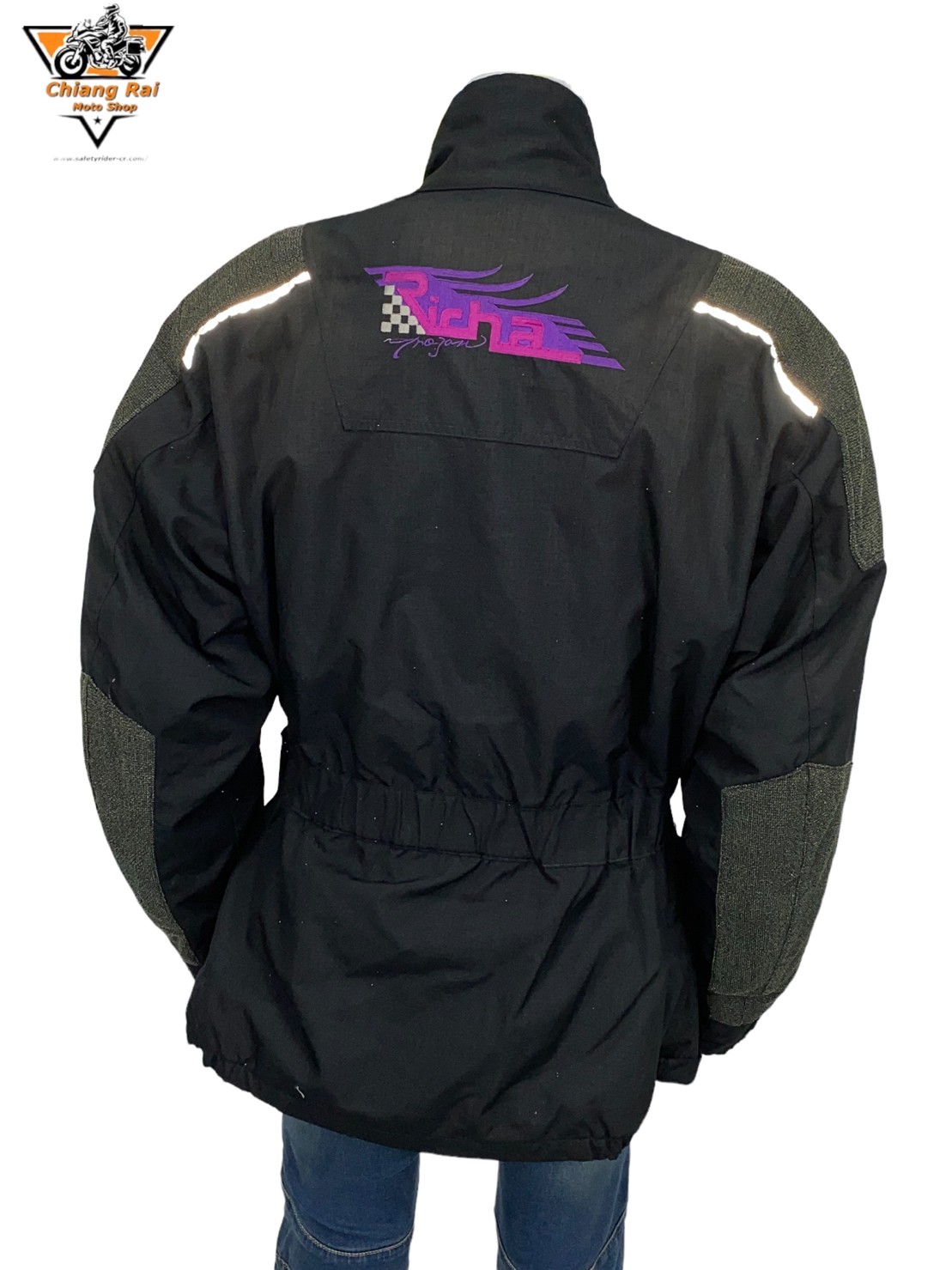 เสื้อขี่มอเตอร์ไซด์( มือสอง) RCTA 337 อก 50 " ยาว 31 "(XL)RICHA**