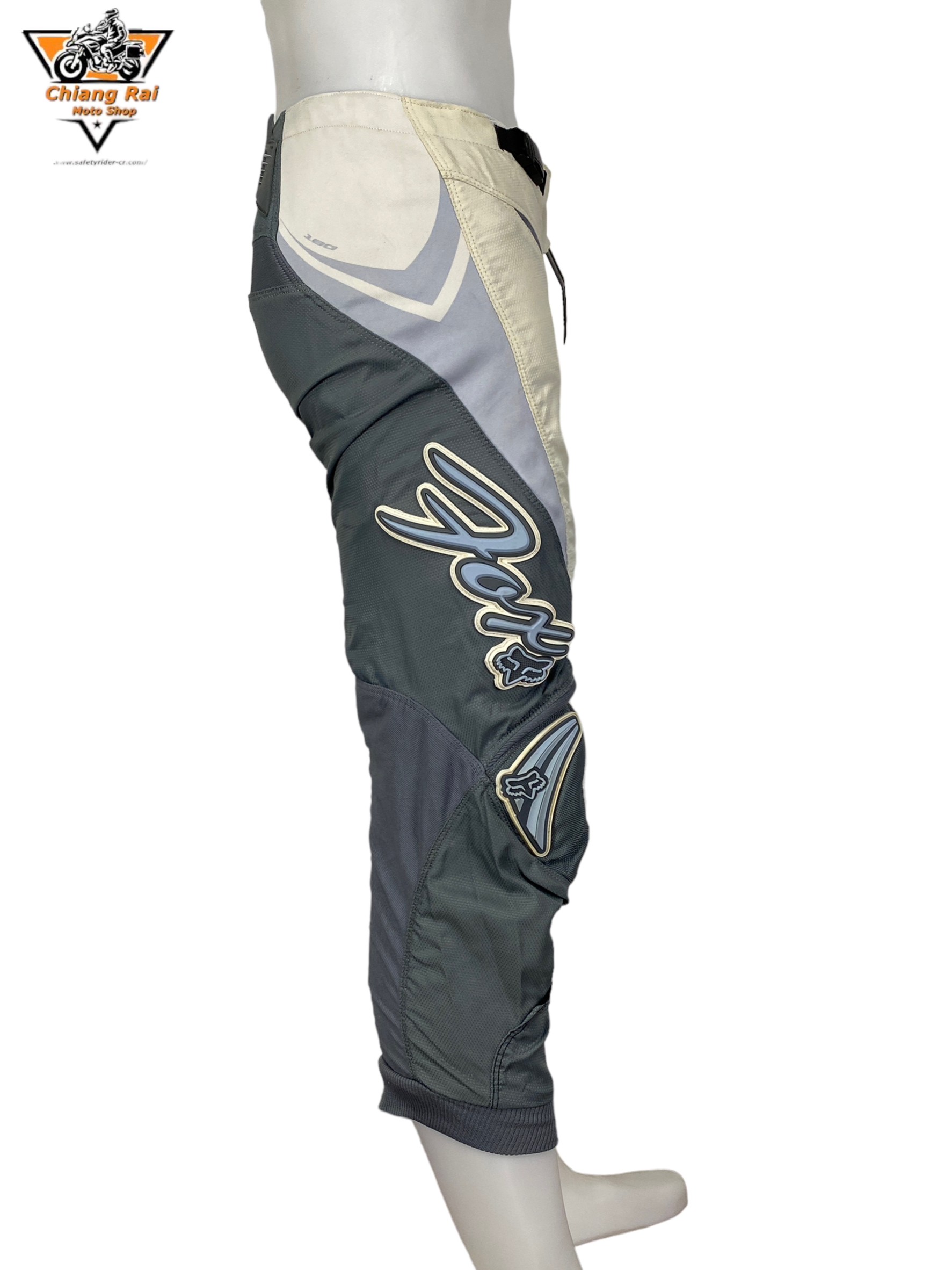 กางเกงสำหรับขี่มอเตอร์ไซด์ ( มือสอง ) E&A 580: เอว 28" ยาว 22" **FOX**