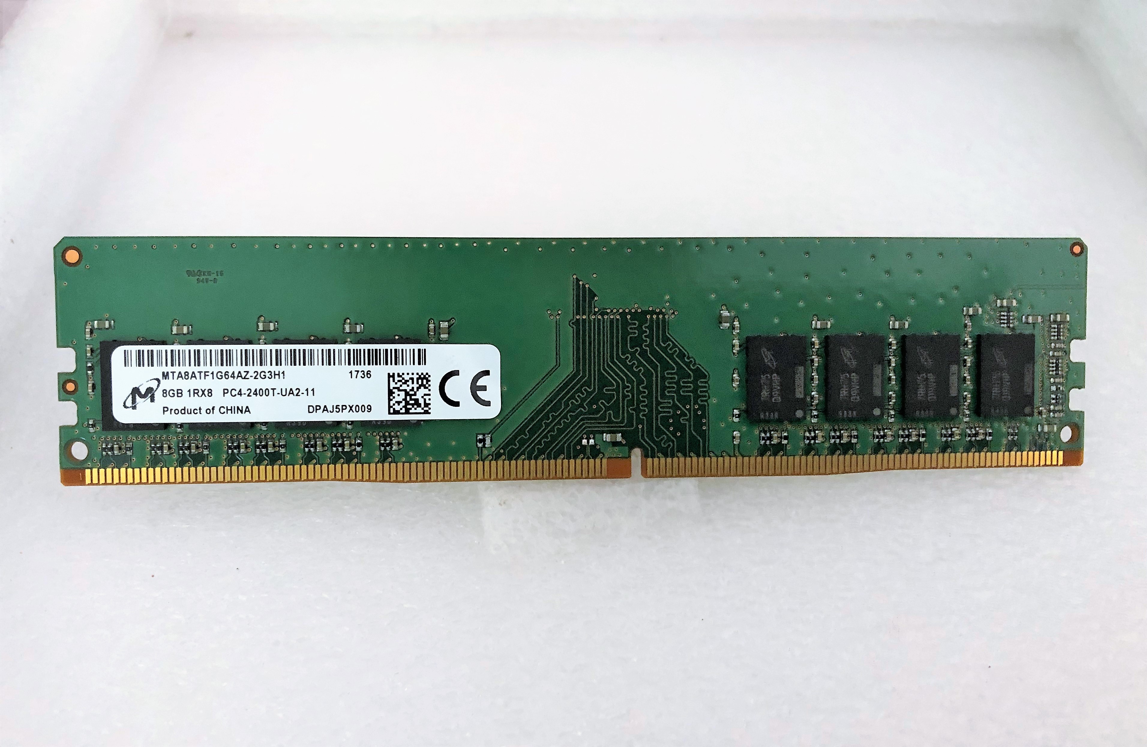 Ram Micron DDR4 8G Bus2400 8ชิพ