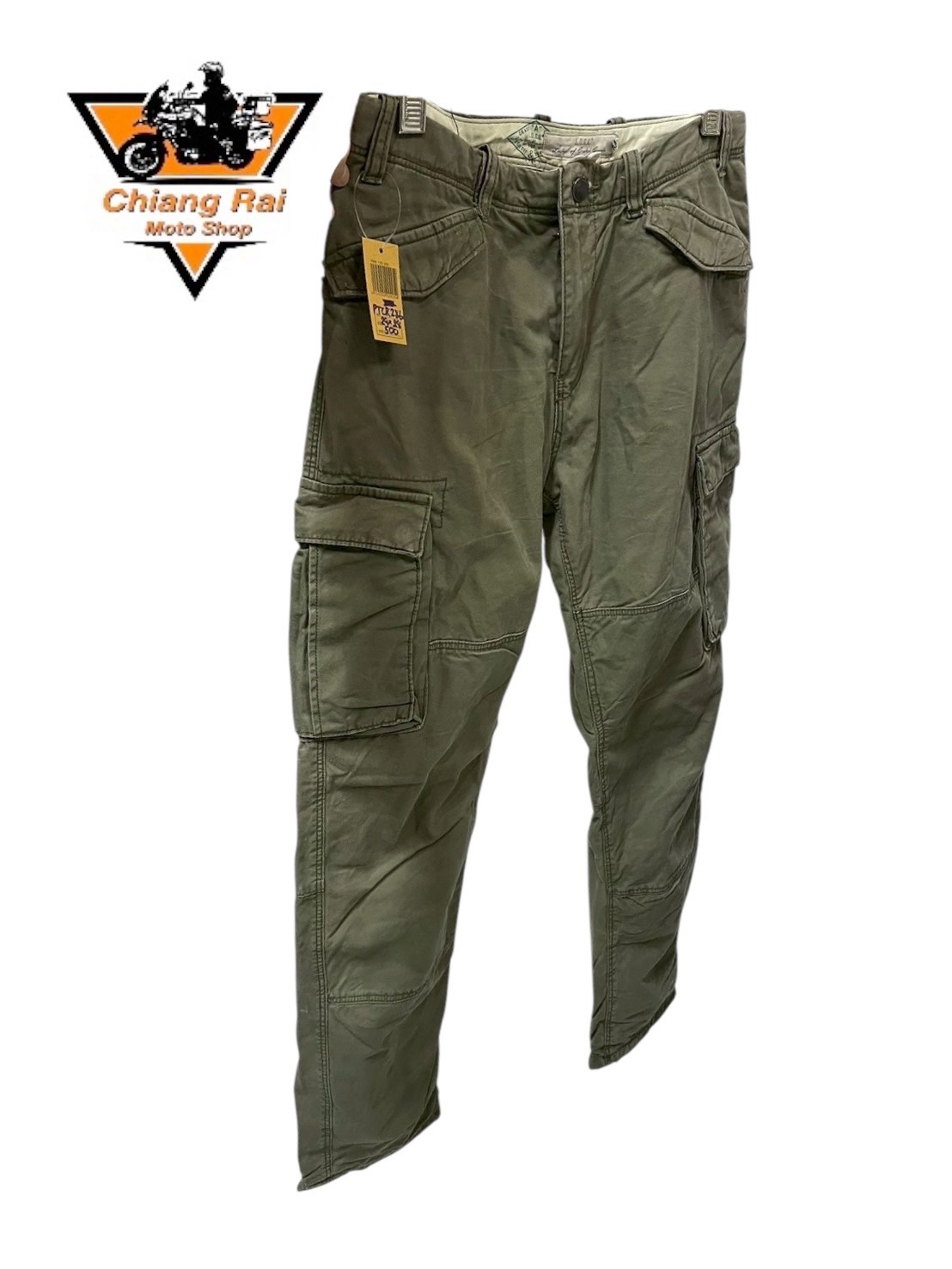 กางเกงขี่มอเตอร์ไซด์ ( มือสอง ) PTCR 283 : เอว 29" ยาว 28" L.O.G.G