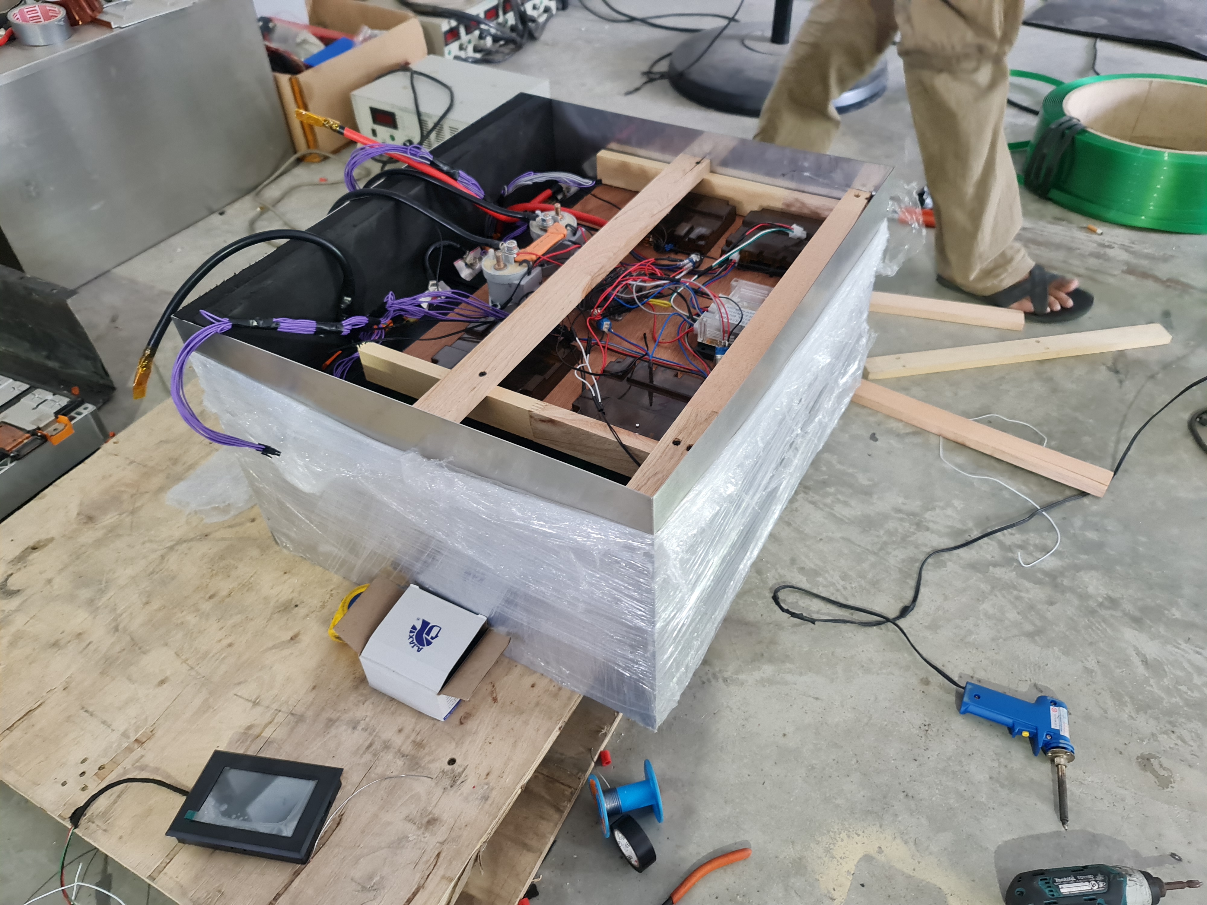 แบตเตอรี่รถยกไฟฟ้า โฟลลิฟท์ ไฟฟ้า 72v 400Ah