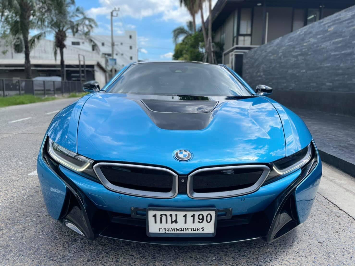 BMW I8 pure impuse ปี 2015 สีน้ำเงิน