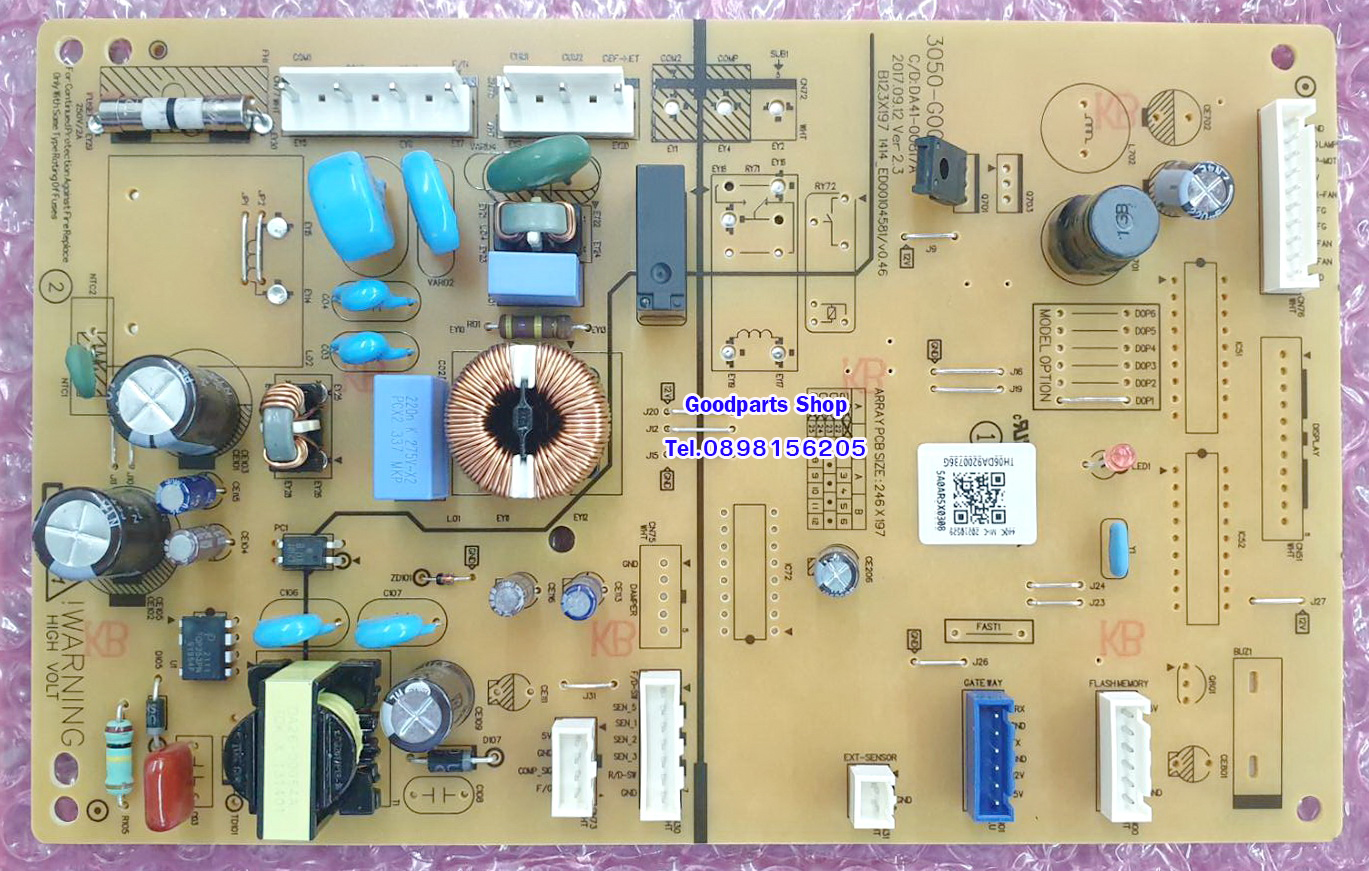 DA92-00736G แทน DA92-00461J , DA92-00480B เมนบอร์ดตู้เย็น SAMSUNG