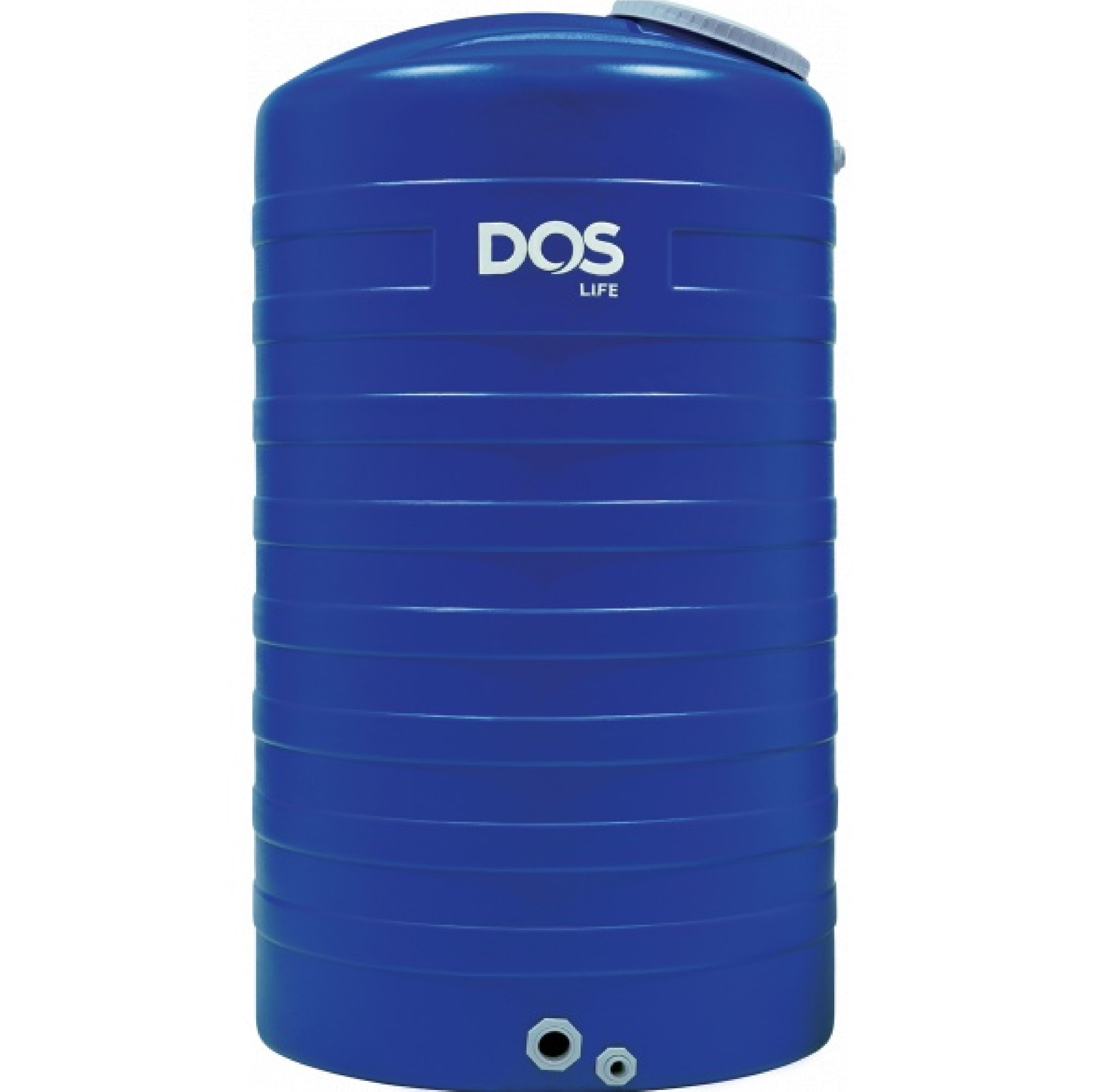 DOS ถังเก็บน้ำบนดิน 2000L รุ่น ICE น้ำเงิน