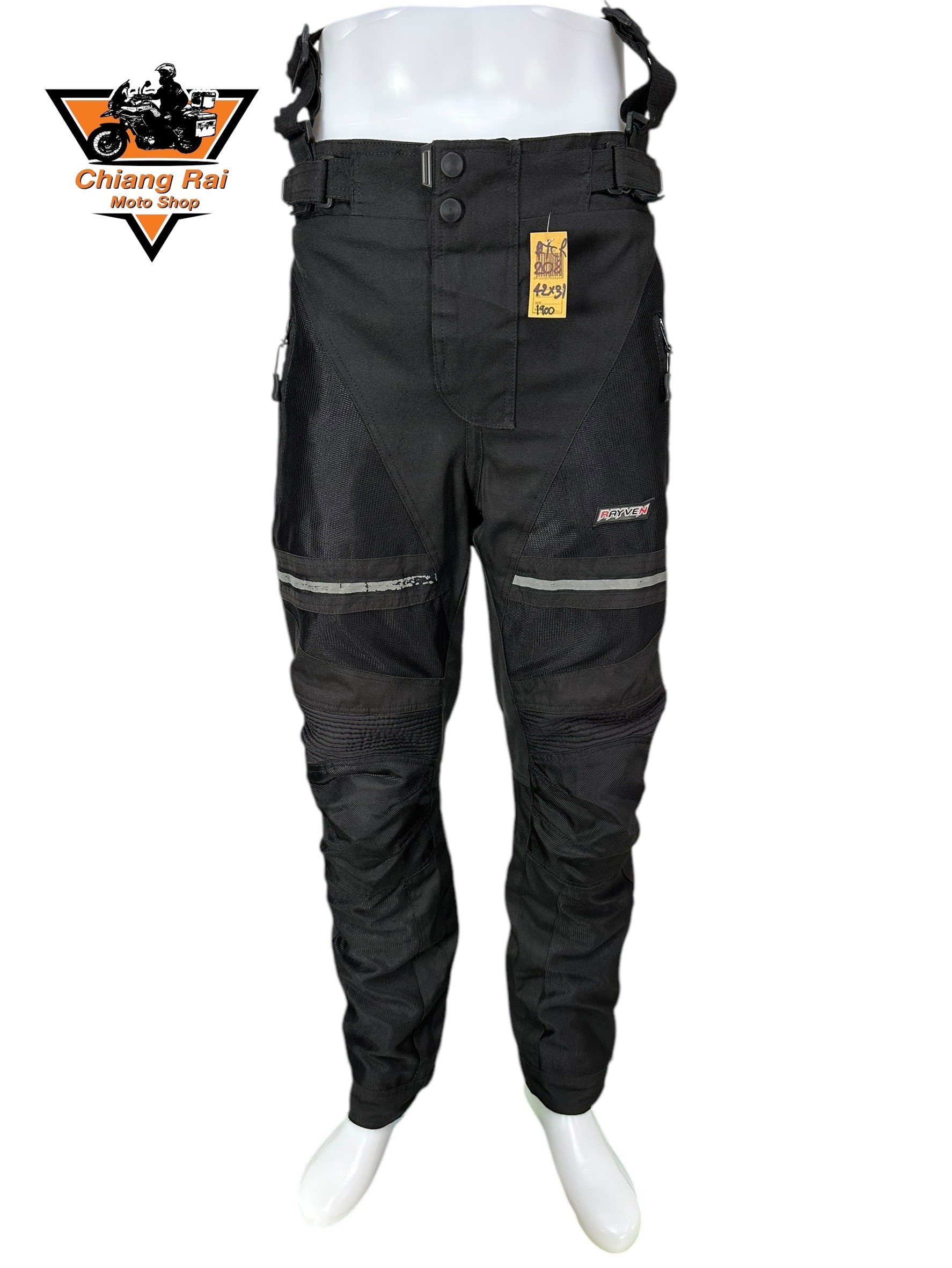 กางเกงขี่มอเตอร์ไซด์ ( มือสอง ) PTCR 208 : เอว 42" ยาว31 " RAYVEN