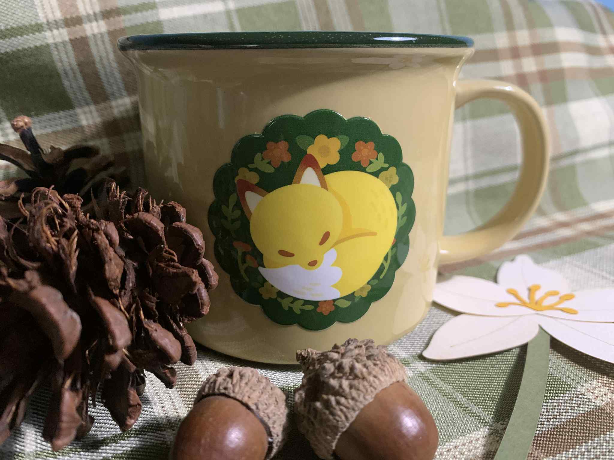 [Pre-order เท่านั้นไม่มีผลิตเผื่อ] แก้วมัคจิ้งจอก