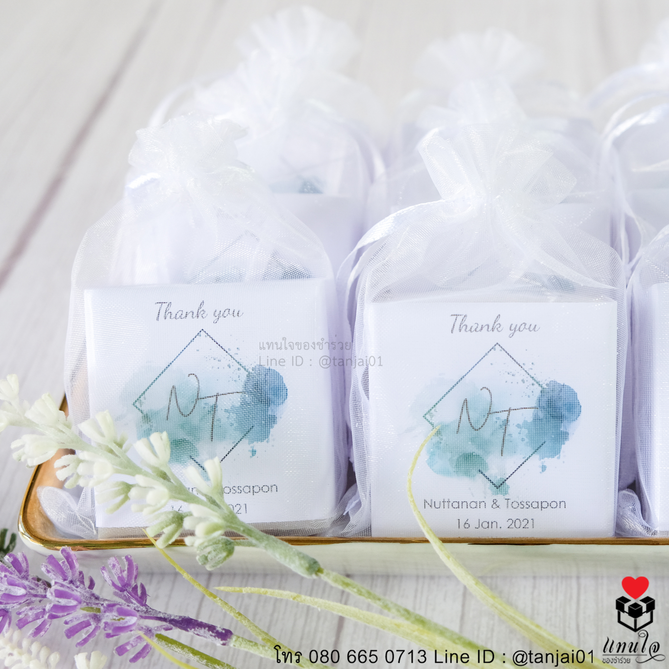 ของชำร่วยงานแต่ง ขแงแจกงานแต่ง ของชำร่วยราคาถูก ของชำร่วยสบู่น้ำนมข้าว 03.1