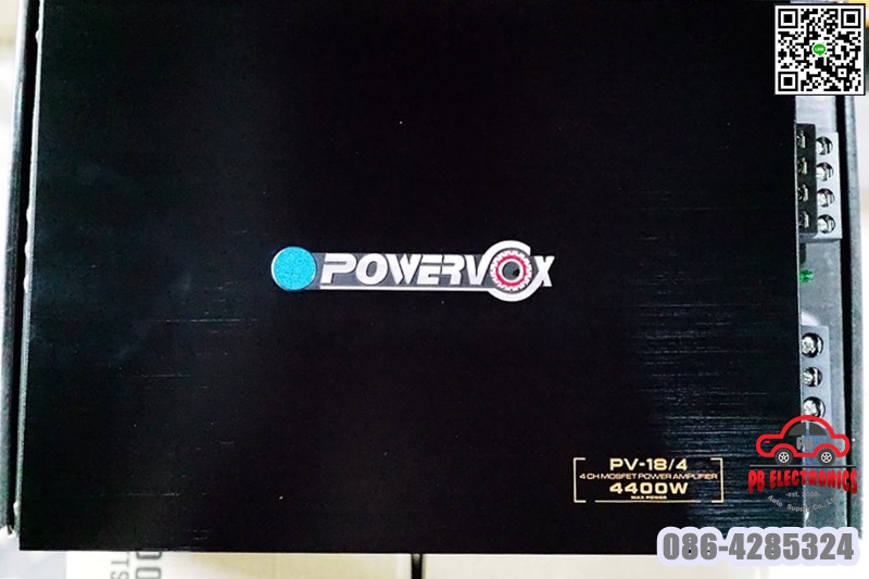 PowerAmp 4Ch Powervox รุ่น PV18/4