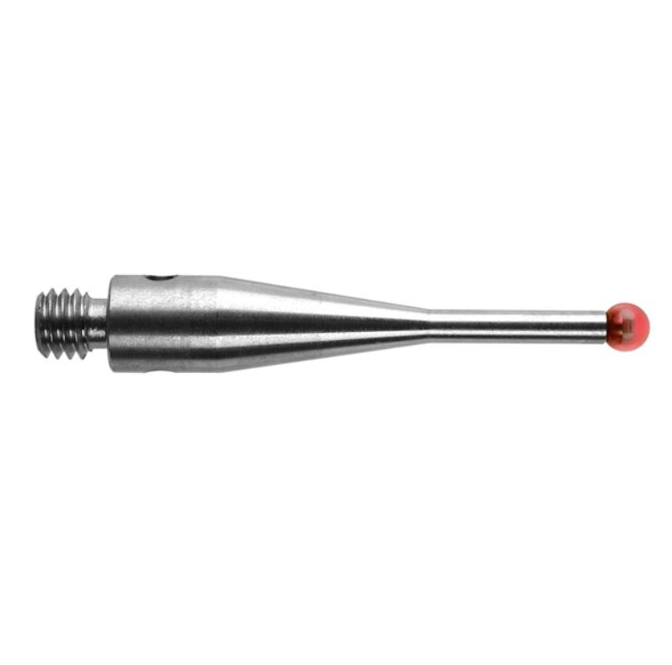 หัววัด CMM M3, Ruby ball 2 mm, EWL 9.6 mm, L 21 mm เสป็คเดียวกับ Renishaw code. A-5000-3552