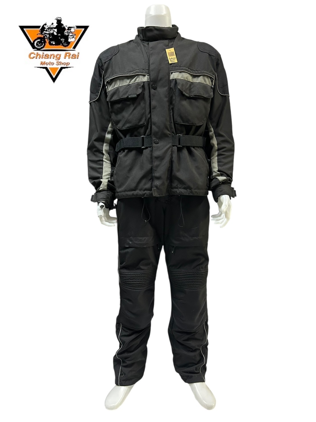 ชุดสำหรับขี่มอเตอร์ไซด์ (มือสอง) SET 034 ชุดทัวริ่ง เสื้อการ์ด + กางเกง ยี่ห้อ***Experience***