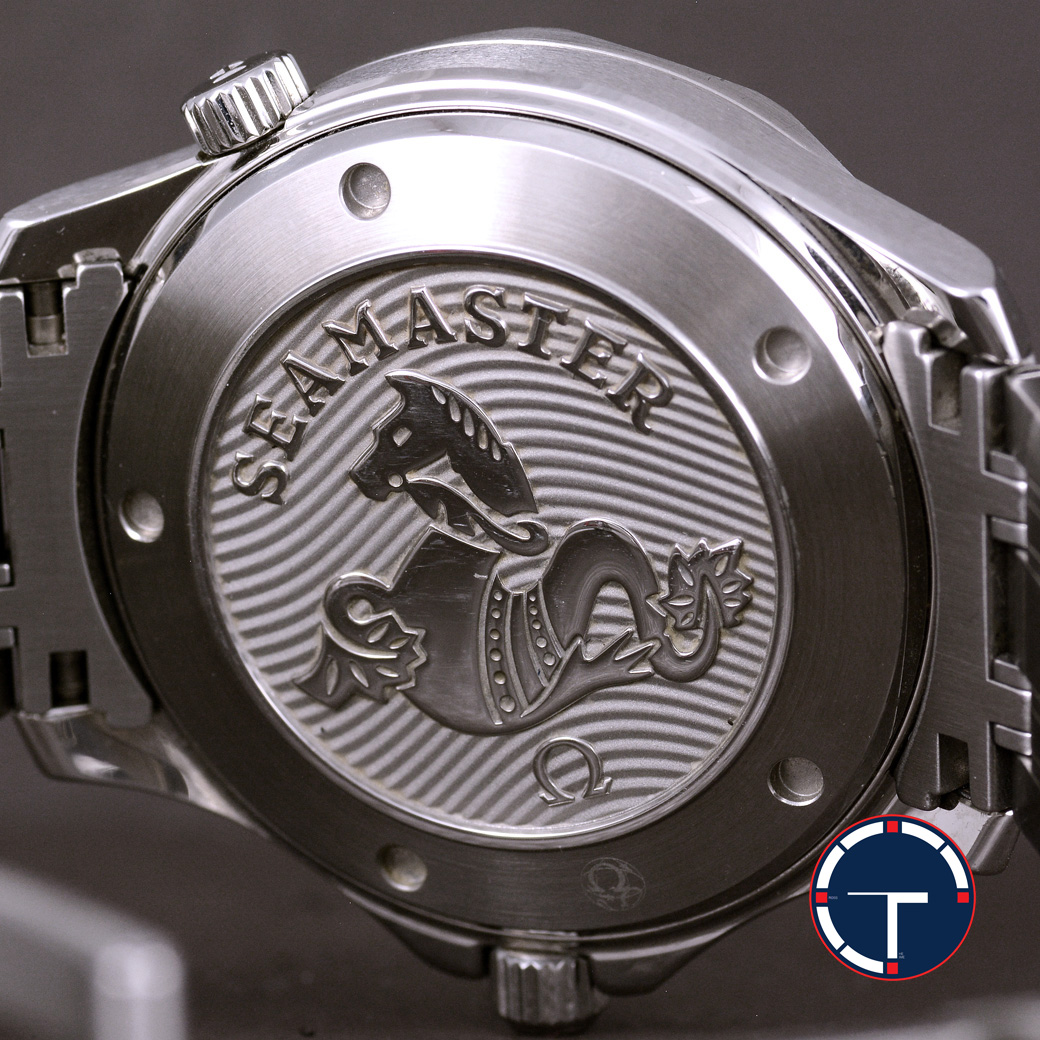 Omega Seamaster Professional Diver 300 Co-Axial หน้าปัดสีน้ำเงิน สายเหล็กแท้ มีกล่อง+ใบ นาฬิกาปี2014 Automatic ขนาด 42 mm