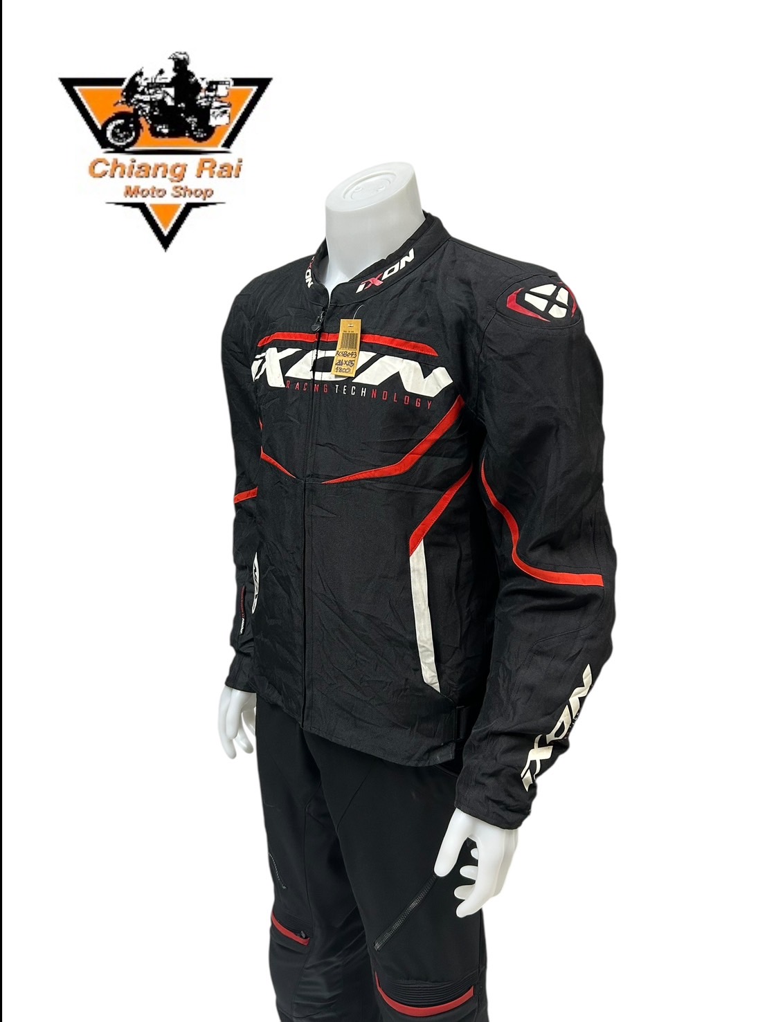 เสื้อขี่มอเตอร์ไซด์( มือสอง) CRSB 043 : อก 46" ยาว 25" (L) **Ixon**