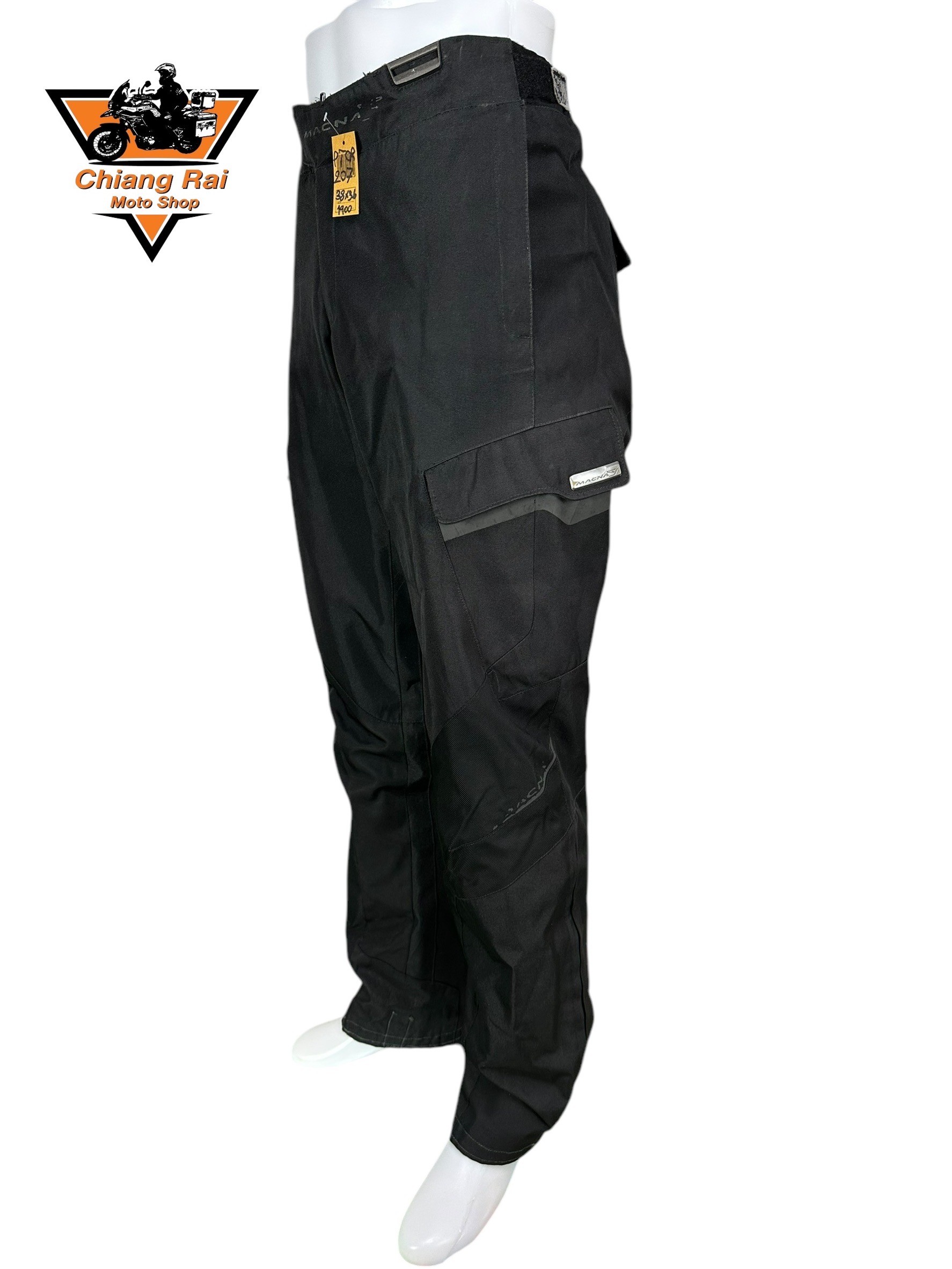 กางเกงขี่มอเตอร์ไซด์ ( มือสอง ) PTCR 207 : เอว 38" ยาว36 " MACNA
