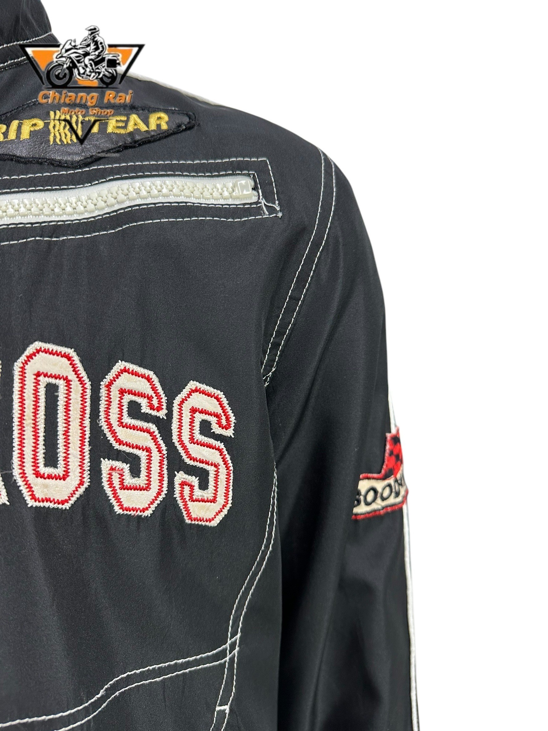 เสื้อขี่มอเตอร์ไซด์( มือสอง) RCSA 928 : อก 46" ยาว 24" (L) **ENOS**