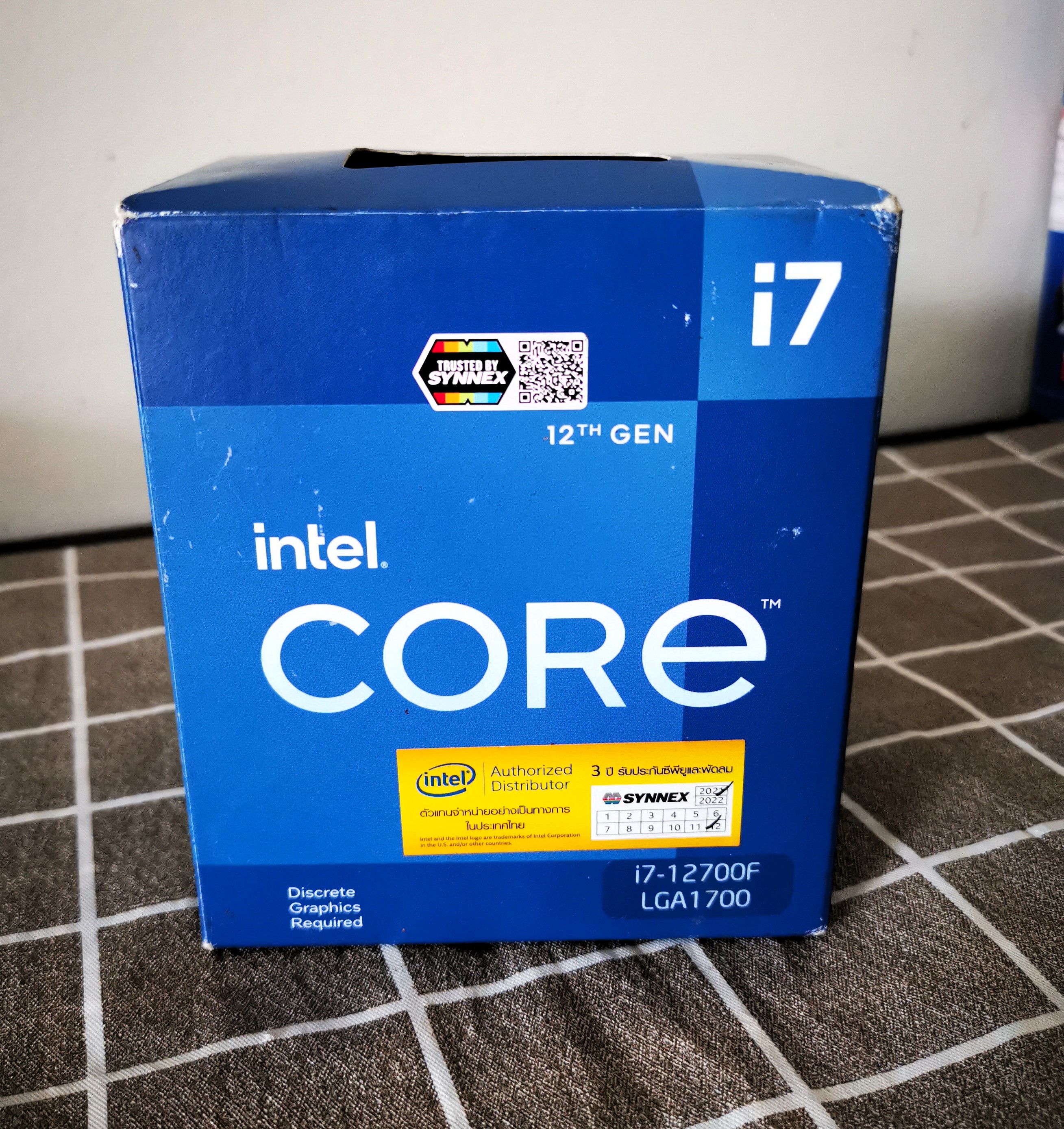CPU i7 12700F