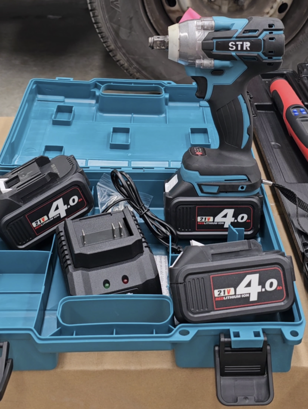 บล็อกแบตไร้สาย STR 21V แบตก้อน 2 ก้อน