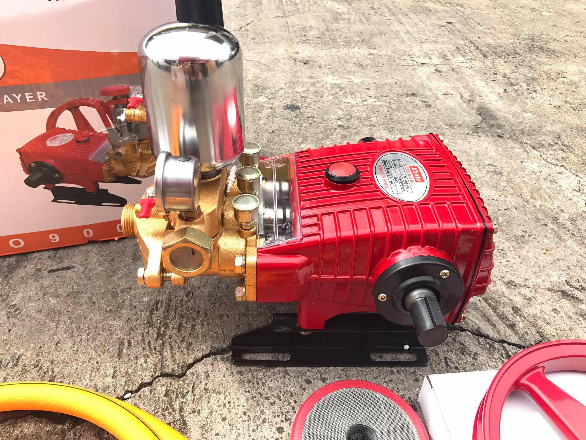 ปั๊มพ่นสามสูบ รุ่น KT-TF-30-2in1 (ธรรมดา/ออโต้) ขนาด 1"