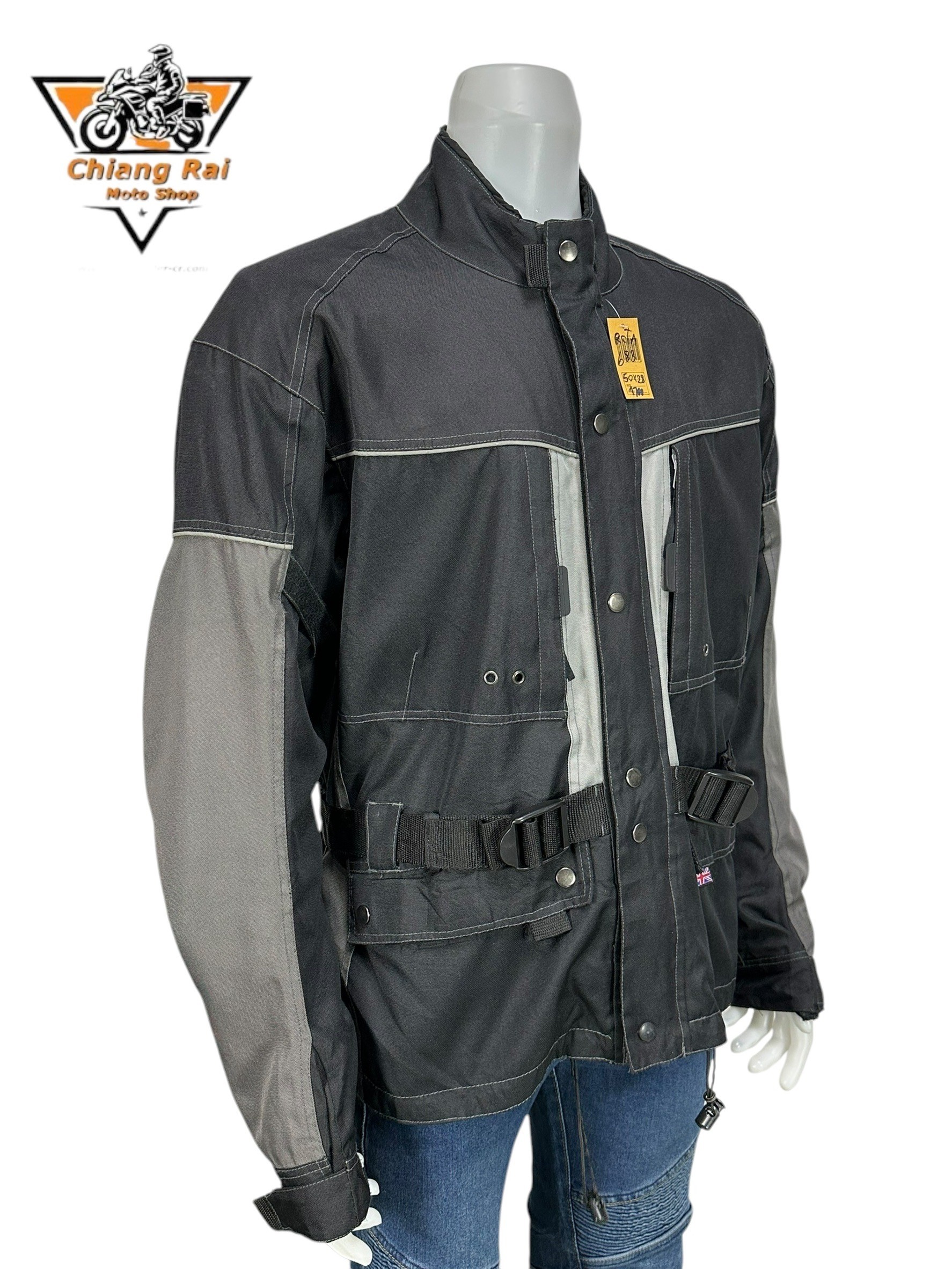 เสื้อขี่มอเตอร์ไซด์( มือสอง) RCTA 683 อก 50" ยาว 28"(XL) **Reward**