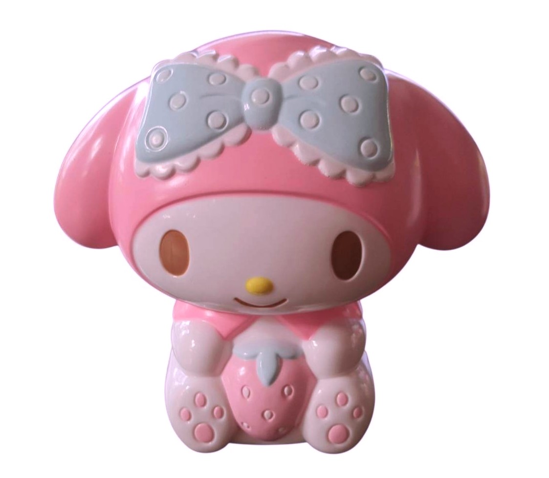 My Melody มายเมโลดี้ กระปุกออมสิน ซานริโอ้ ของแท้จากญี่ปุ่น Sanrio Coin bank สามารถเปิดเอาเหรียญออกมาได้โดยไม่ต้องทุบ น่ารักมาก หายากมากๆ Size โดยประมาณ : 15 cm