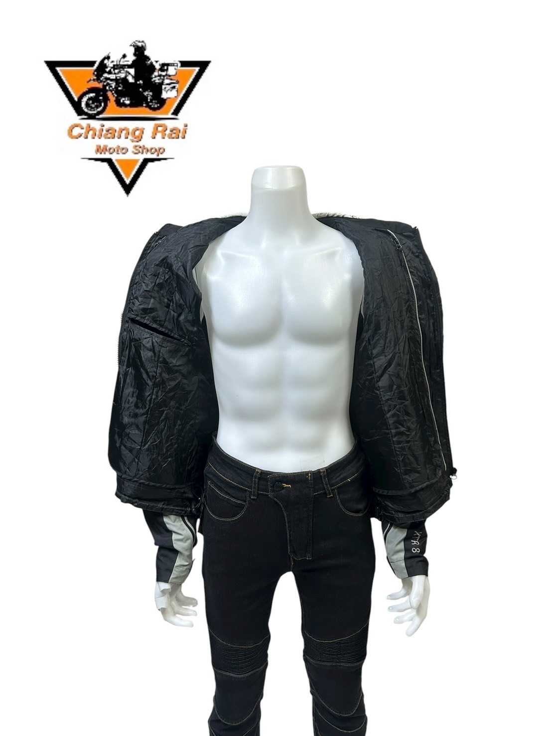 เสื้อขี่มอเตอร์ไซด์( มือสอง) CRSB 070 : อก 48" ยาว 25" (L) **Crivit**