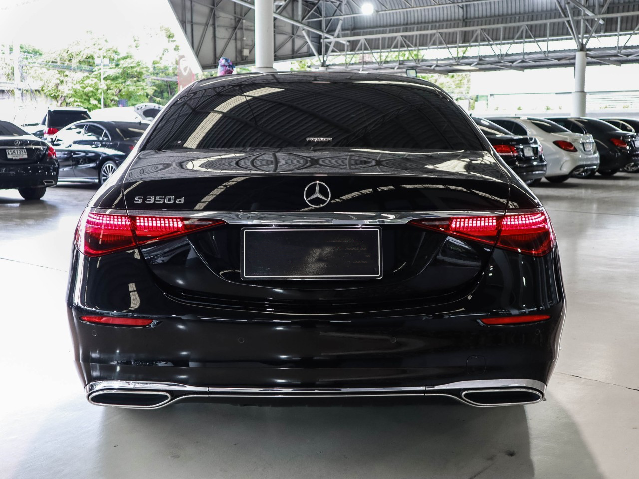 Mercedes-Benz S350d Exclusive สี Obsidian Black ปี 2022