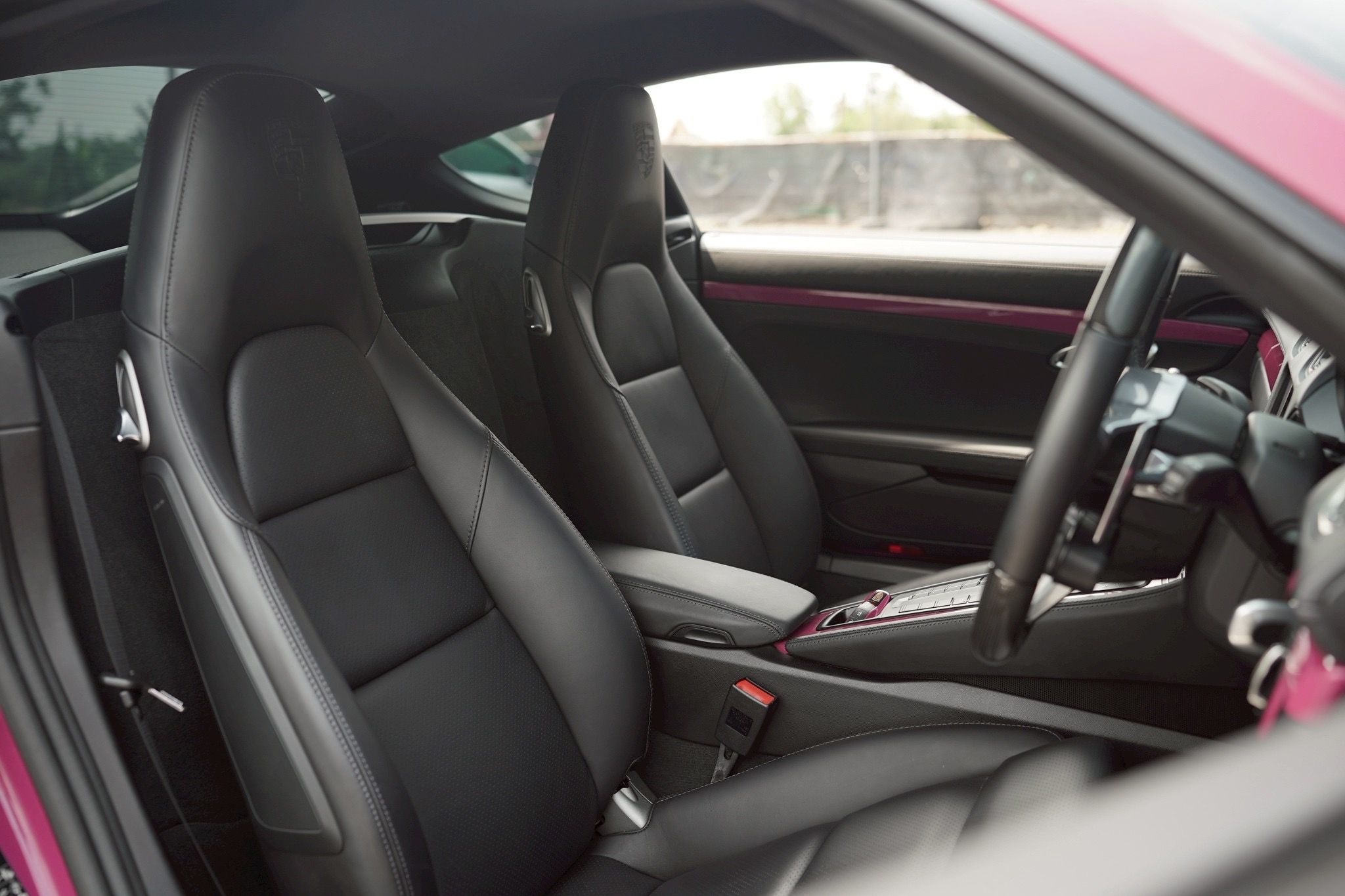 Porsche Cayman 718 Pdk สี Ruby Star ปี 2023