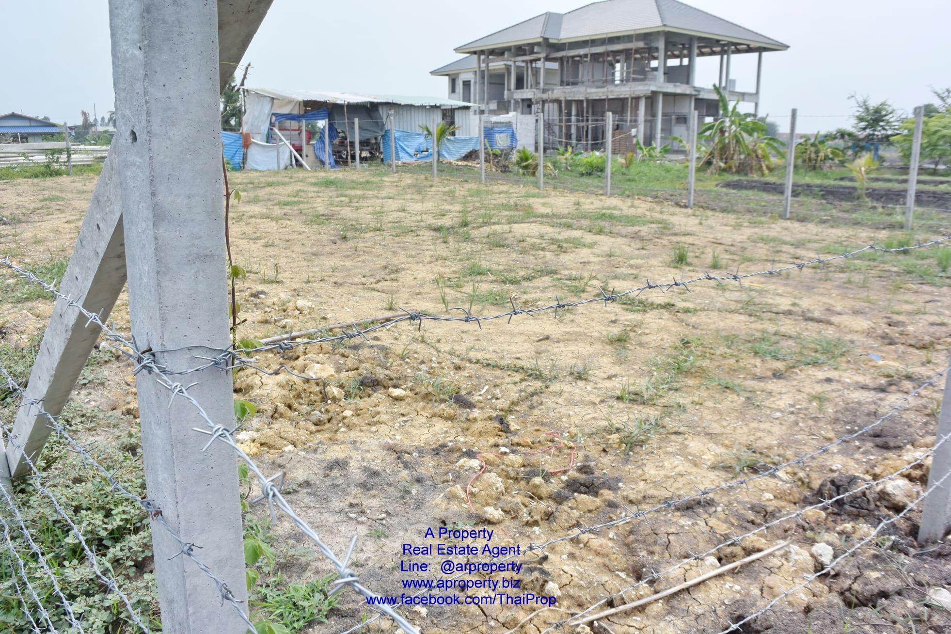 ให้เช่า ที่ดินเปล่า ย่าน บางบัวทอง ใกล้วัดลาดปลาดุก