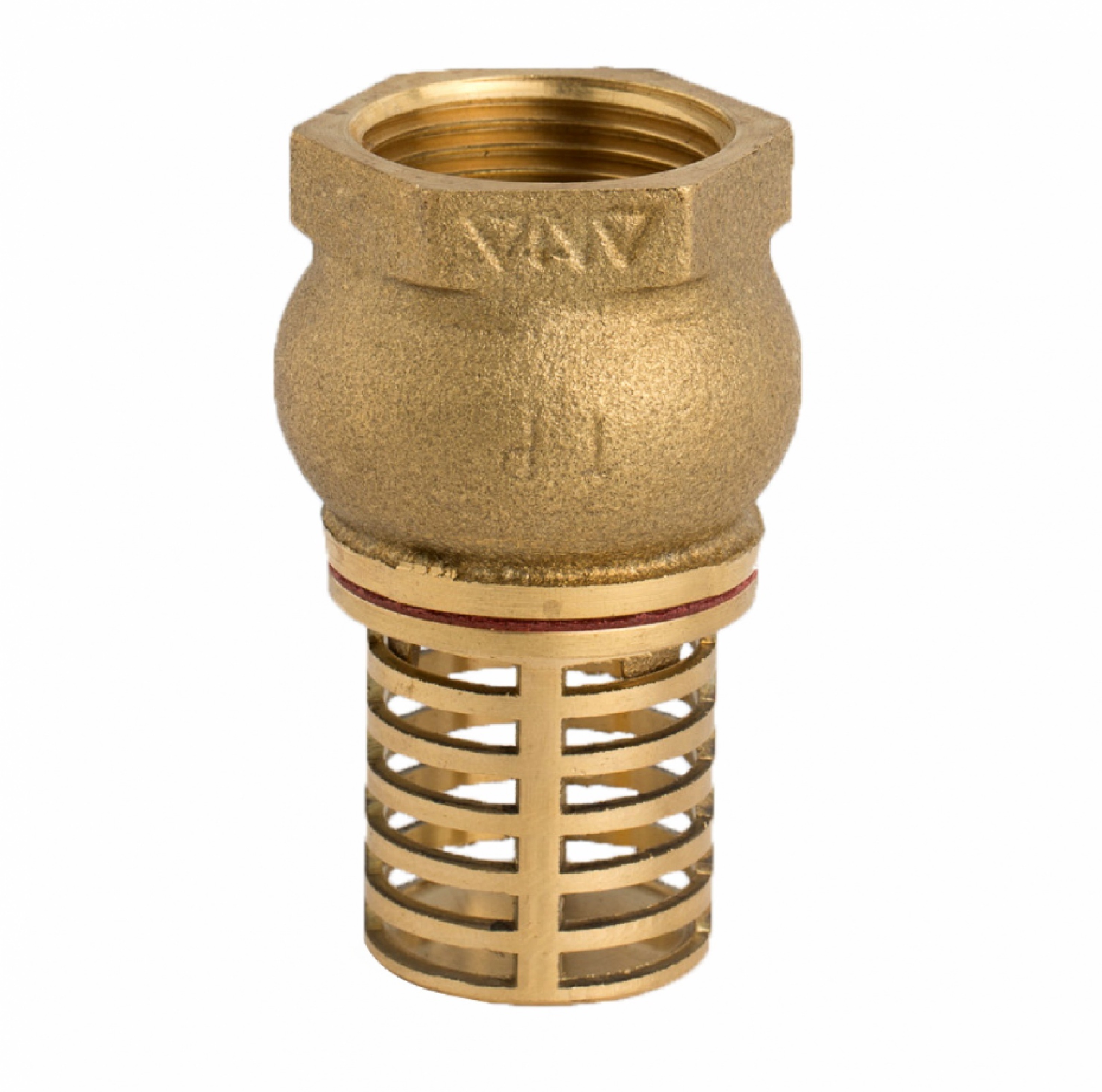 ANA ฟุตวาล์วทองเหลือง 1 1/4" รุ่น FTV121