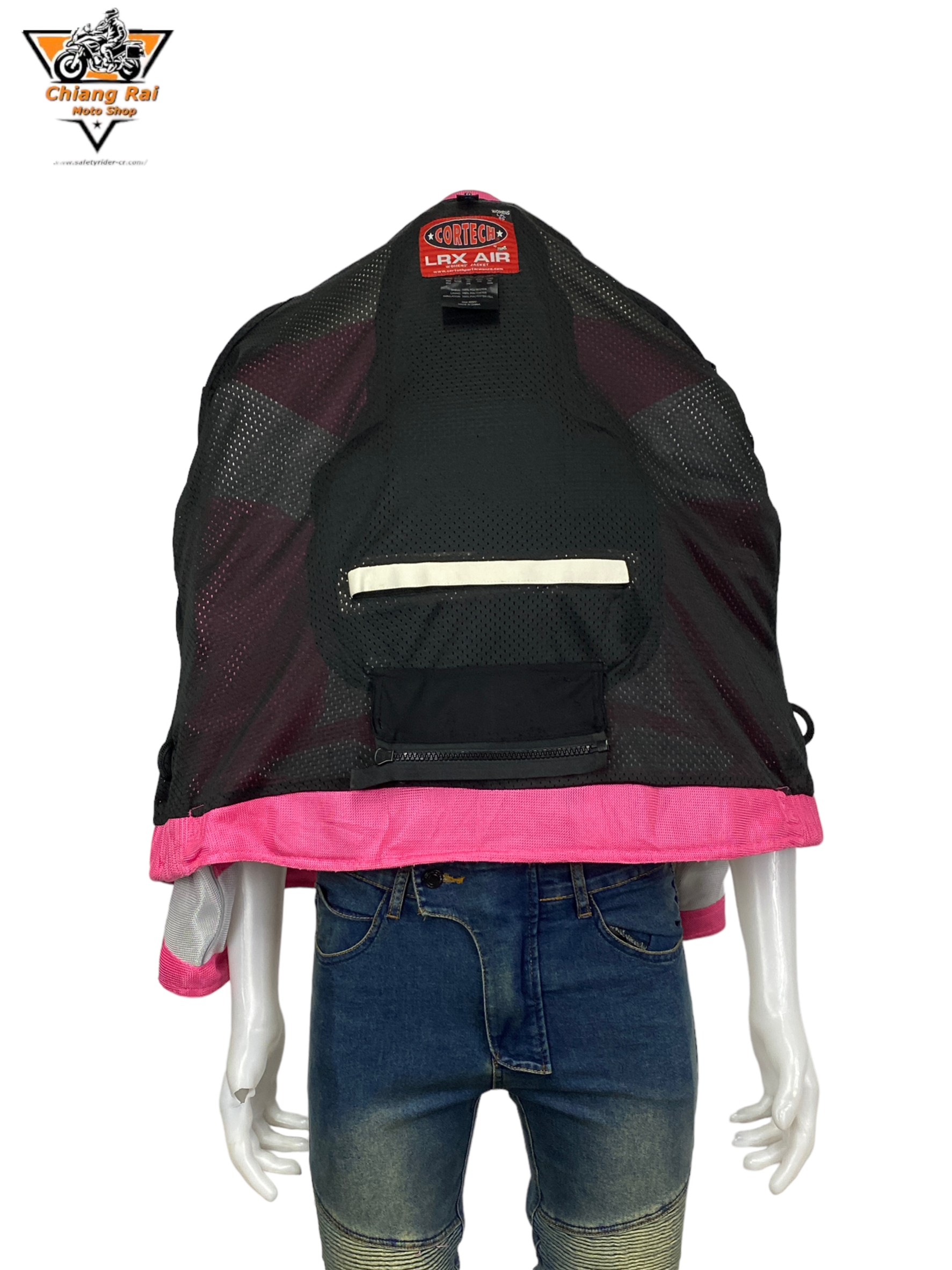 เสื้อขี่มอเตอร์ไซด์( มือสอง) RCSA 729: อก 54" ยาว 25" (2XL)**CORTECH**