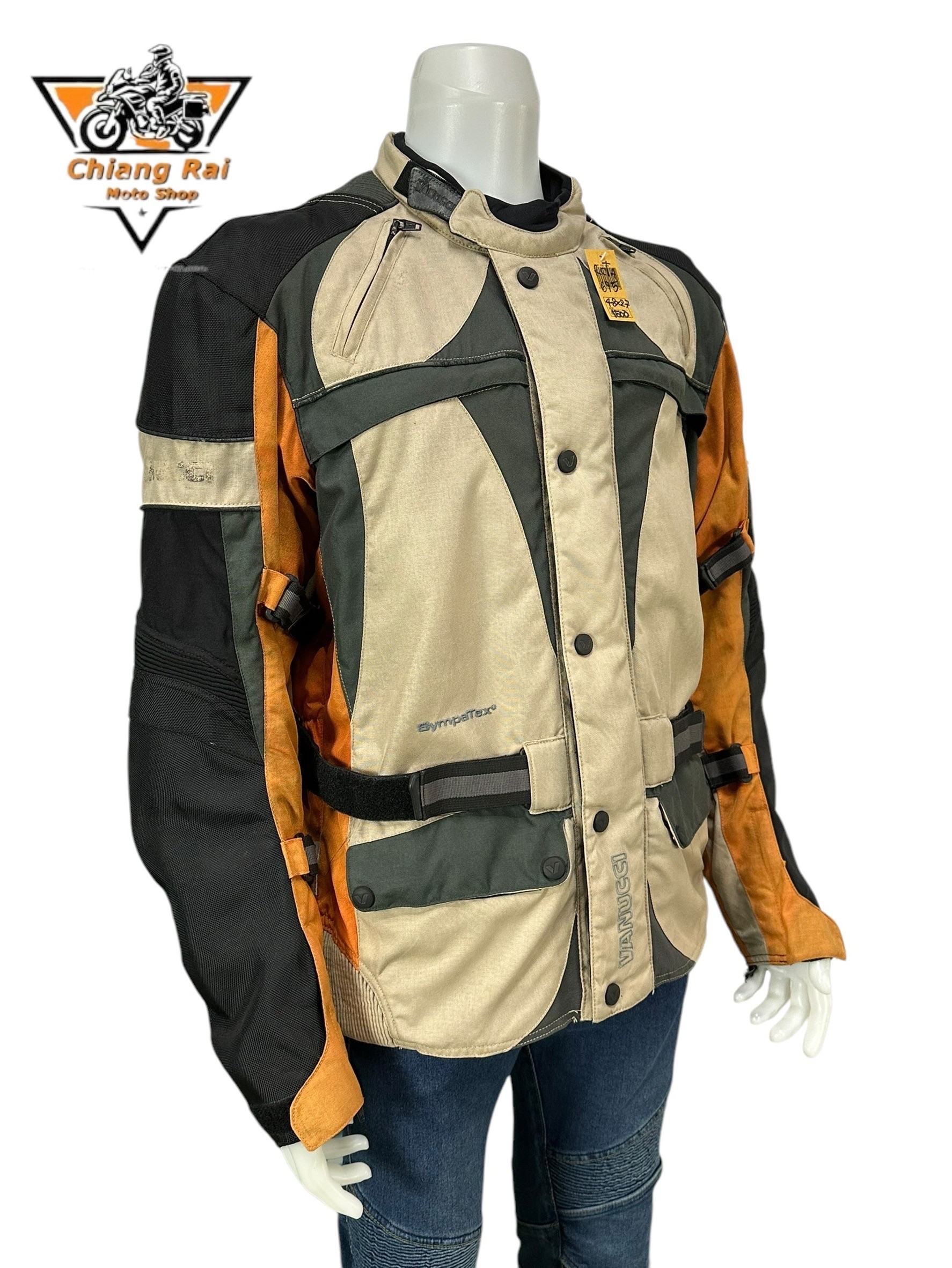 เสื้อขี่มอเตอร์ไซด์( มือสอง) RCTA 698 อก 48" ยาว 27 (L) **VANUCC**