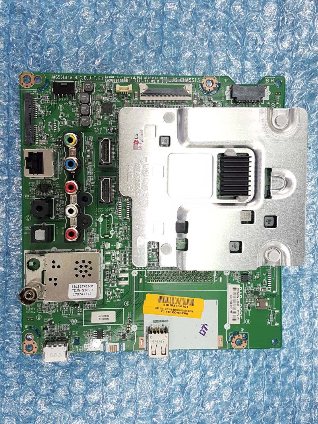EBU63754101 MAIN 43UH610T ใหม่