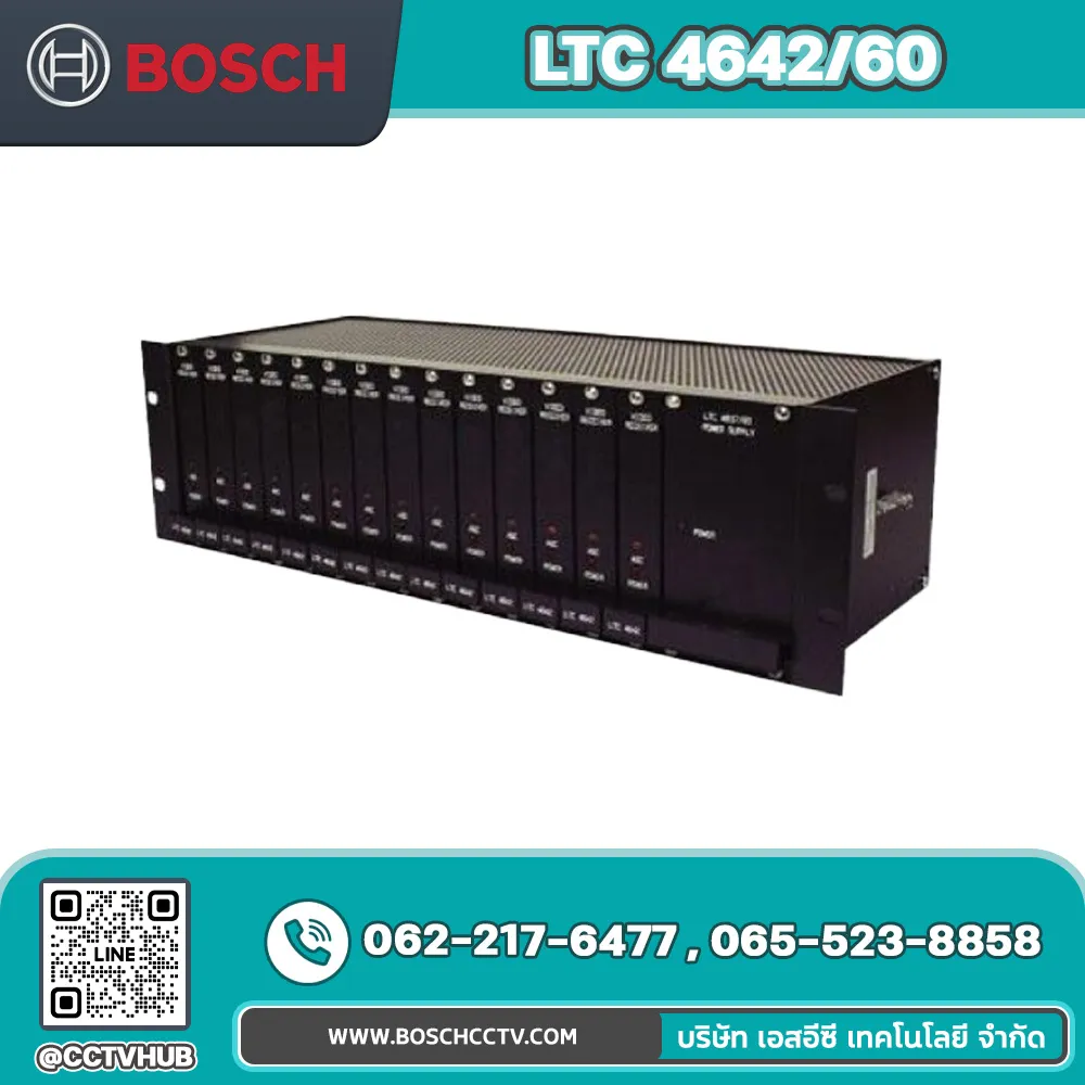Accessories BOSCH รุ่น LTC 4642/60 850nm FOM, Receiver, Video Signals, 120vAC, 60Hz