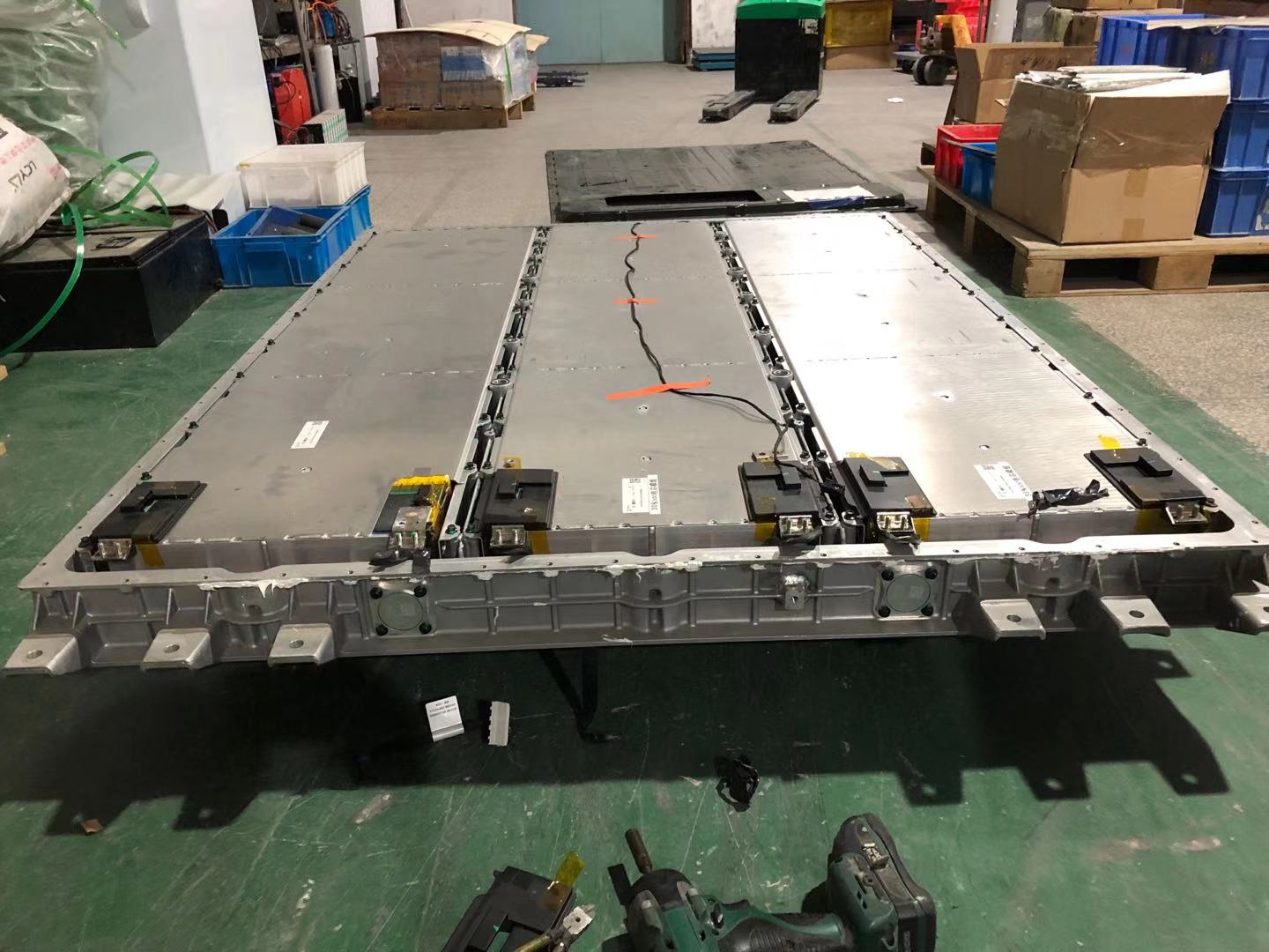Used EV car battery whole chassic module export good quality LFP NMC