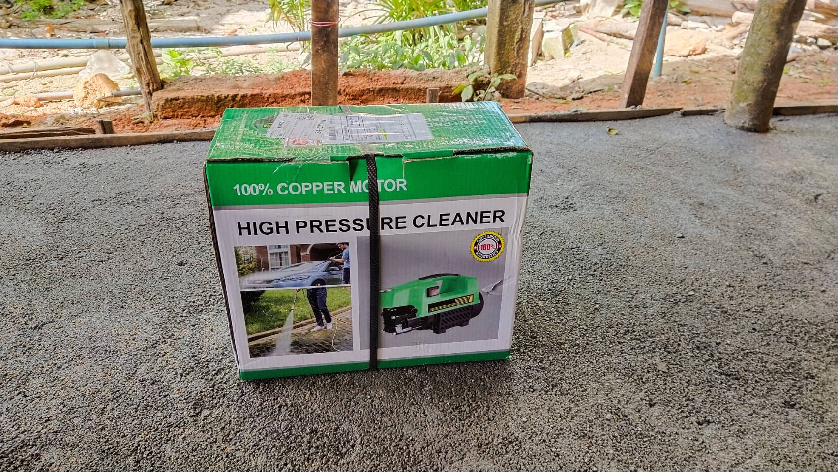 เครื่องฉีดนํ้าแรงดันสูง ยี่ห้อ BKK งาน Japan แท้ความแรง 350 บาร์เต็ม