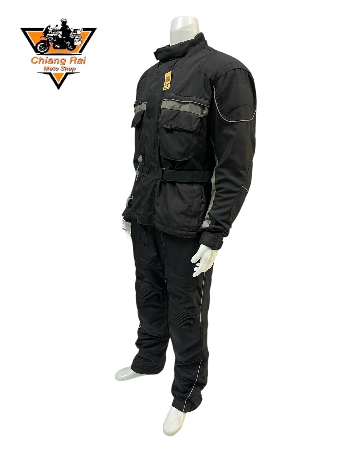 ชุดสำหรับขี่มอเตอร์ไซด์ (มือสอง) SET 034 ชุดทัวริ่ง เสื้อการ์ด + กางเกง ยี่ห้อ***Experience***