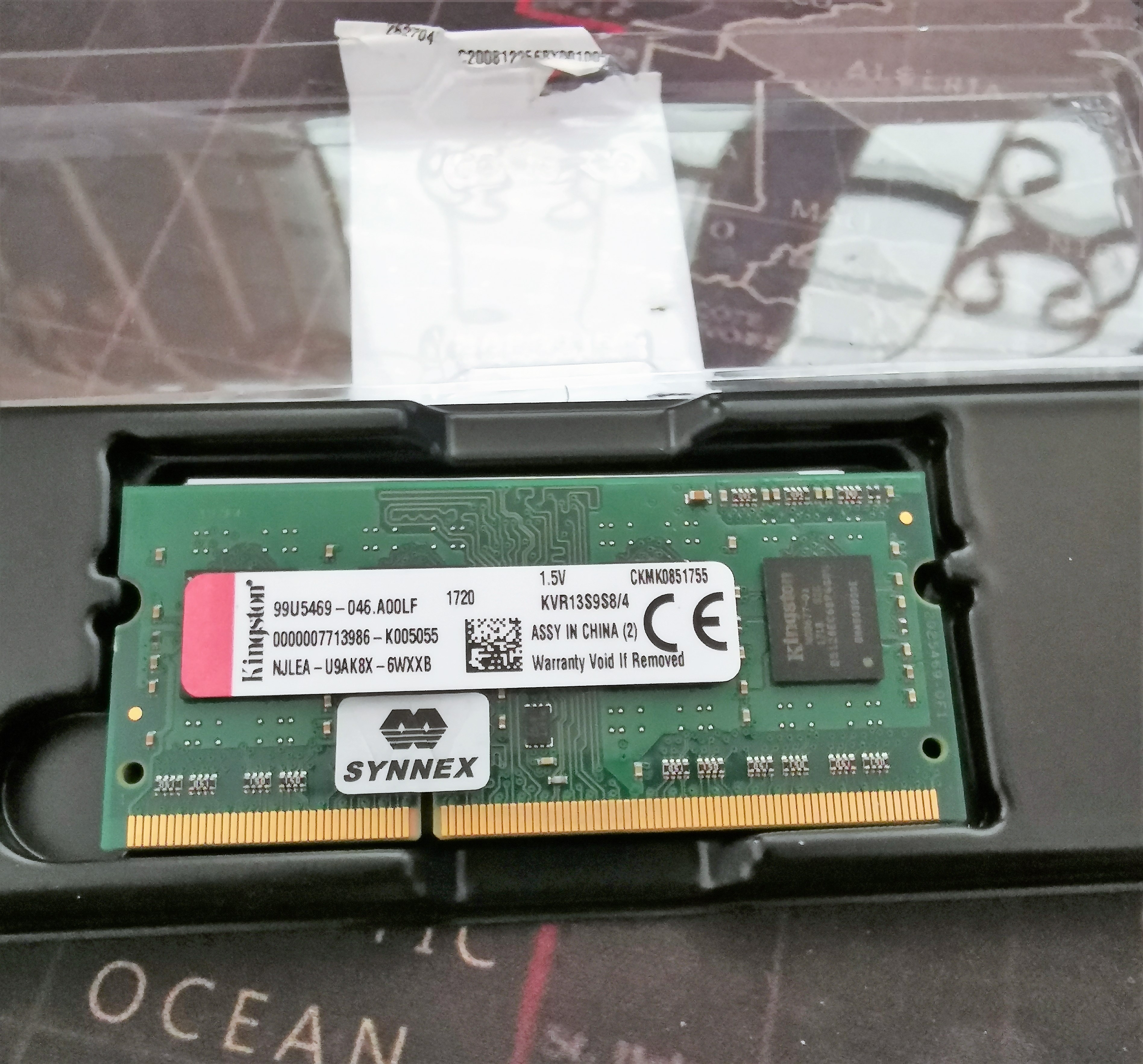 Ram NB Kingston DDR3 4G Bus1333