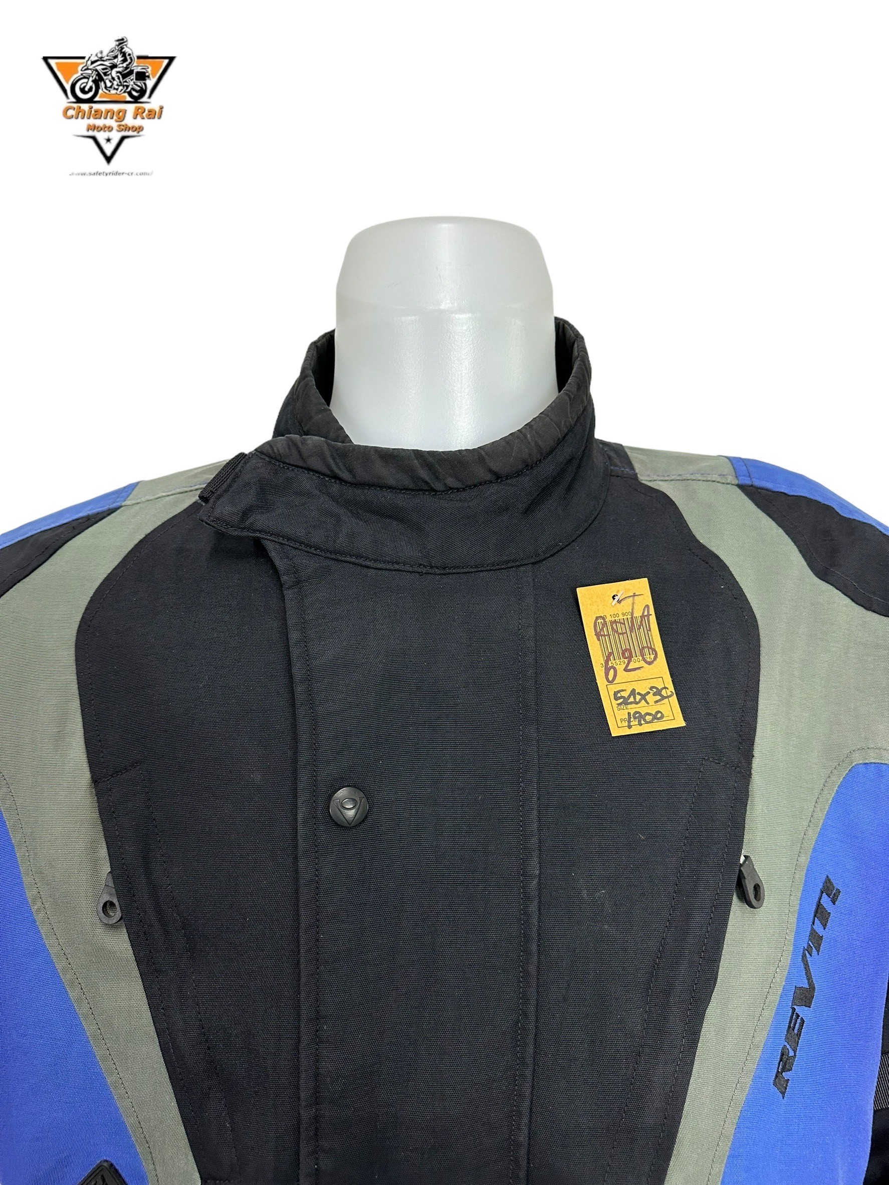 เสื้อขี่มอเตอร์ไซด์( มือสอง) RCTA 620: อก 54" ยาว 30"(2XL) **REV'IT!**