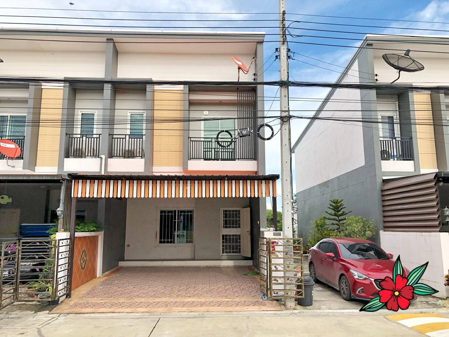 ให้เช่า-ขาย ท/ฮ 2 ชั้น หลังหัวมุม ดอนเมือง-สรงประภา 30