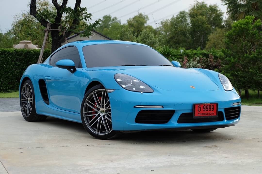 Porsche 718 Cayman S ปี 2017