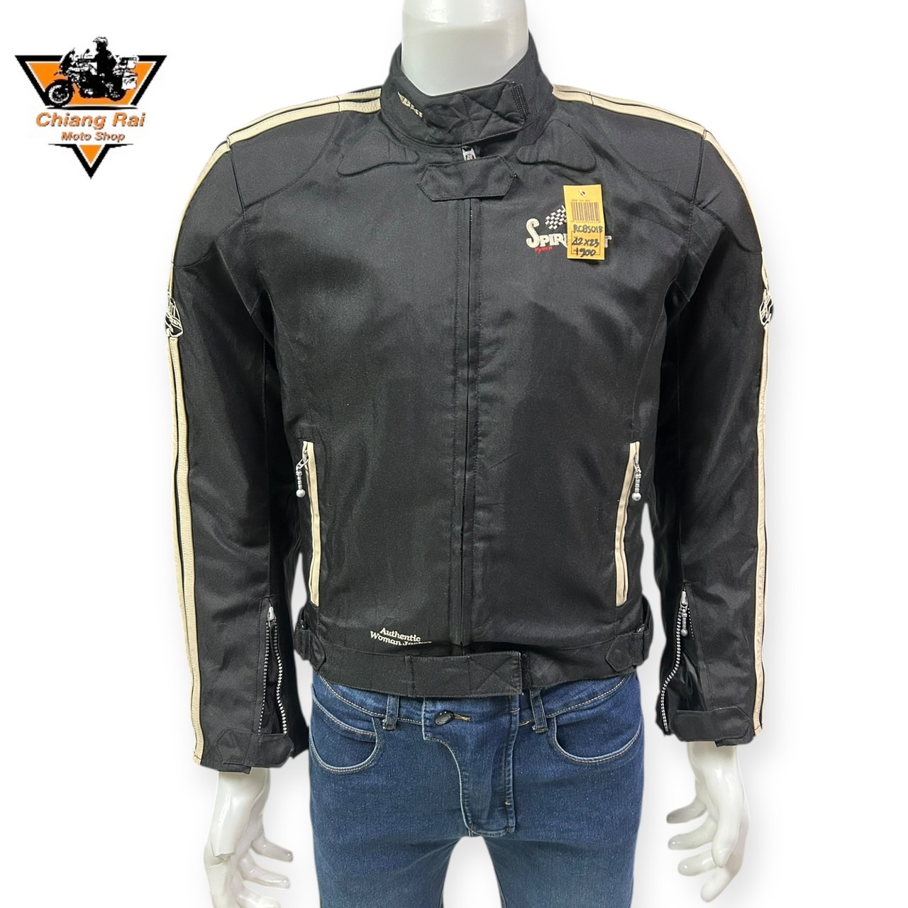 เสื้อขี่มอเตอร์ไซด์( มือสอง) CRSB 018 : อก 42" ยาว 23" (M) **STT**